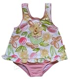 Tulips Garden Pinafore Style Swimsuit