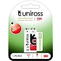 Uniross Hybrio Pre-charged 1  X 9v 200 Series Rechargeable Battery