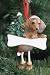 Dachshund Red Dog Dangling/Wobbly Leg Christmas Ornament