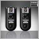 Yongnuo RF-603 N3 2.4GHz Wireless Flash Trigger/Wireless Shutter Release Transceiver Kit for Nikon D90/D3100/D5000/D7000