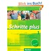 Schritte plus 1 Niveau A1/1. Kursbuch + Arbeitsbuch mit Audio-CD zum Arbeitsbuch: Deutsch als Fremdsprache