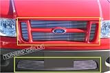 01 02 03 04 05 06 Ford Explorer Sport Trac 1pc Upper+1pc Bumper Combo Billet Grille