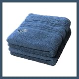 2x Bambus Handtücher 50 x 100 cm Das blaue Wunder® anthrazit