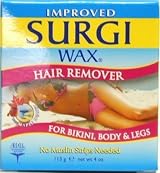 Surgiwax Body and Legs Hair Remover 4 oz. Jar