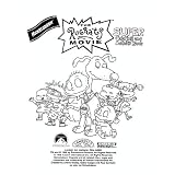 The Rugrats Movie : Super Coloring & Activity Book