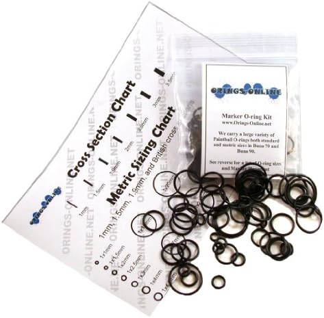 Spyder Fenix 2012 Paintball Marker O-ring Kit (2x or 4x Rebuilds)