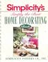 Simplicity's Simply for the Best Home Decorating Book