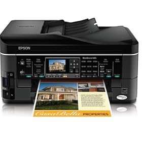 Epson WorkForce 645 Wireless Printer with Scanner, Copier and Fax (C11CB86201): Electronics