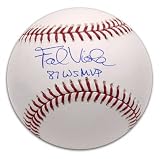 Frank Viola Autographed Baseball with 1987 World Series MVP Inscription