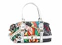 Ed Hardy Murielle Handbag Black Satchel CAMUR6004