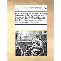 An essay on external appended remedies Occasioned by the very great increase of late years... by See Notes Multiple Contributors