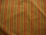 Designer Damask Stripe Upholstery Fabric Spice