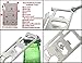 RFID Blocking Credit Card Wallet - Stainless Steel Travel Wallet for Men and Women - Secure your Business, Insurance, Social Security Card Protector - with bonus Multifunction Card Tool and E-Book