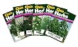 Chia Herb Garden Seeds, 6 Varieties Of Seeds, Basil, Dill, Parsley, Cilantro, Marjoram, Chives (Pack of 2)