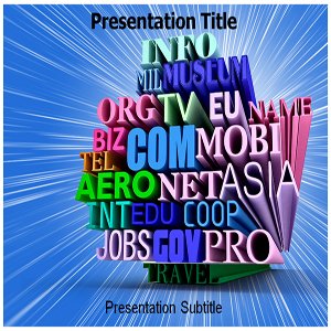 Internet Domain Powerpoint Templates - Internet Domain (PPT) Powerpoint On Background Templates