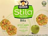 Quaker Stila Oat Clusters Bits with Green Apple....5 Packs .7 Oz Each....80 Calories Per Pack