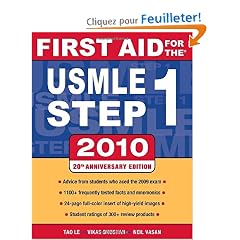 First Aid for the USMLE Step 1 2010