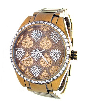 Fossil Women's Rose Gold Oversized Genie Watch Model ES1955
