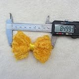 Qandsweet Baby Girl's Headbands Lace Bowknot (10 Pack)