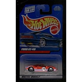 Hot Wheels 2000-139 Ford Gt-40 1:64 Scale
