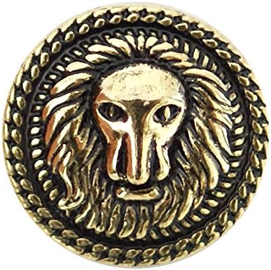 Lovmoment Friends Cheer Happy Antique Silver Plated snaps jewelry Interchangeable Acessory 20MM (bronze lion)