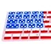 Carry360 Unique Ultra Thin Durable USA FLAG pattern Soft TPU Silicone Keyboard Skin Cover for Macbook Pro 13 15 17