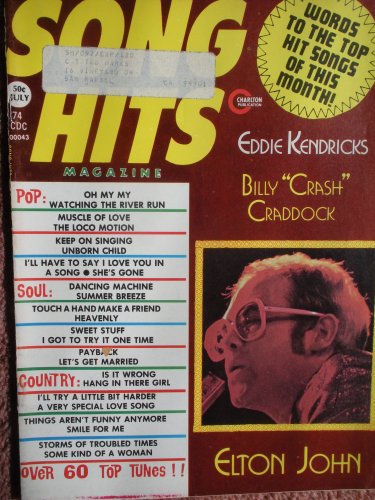 Song Hits Magazine July 1974 Elton John (Song Hits Magazine, 38-101)