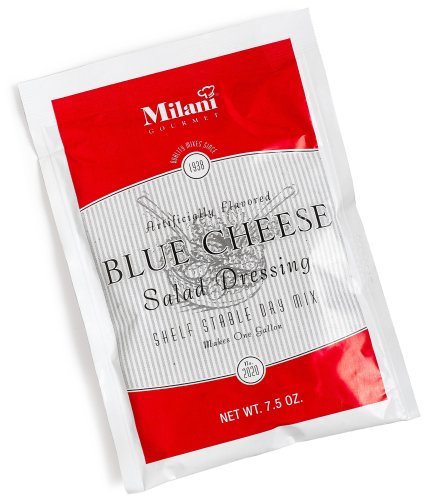 Milani Bleu Cheese Dressing Mix, 7.5-Ounce Pouches (Pack of 12) by Milani