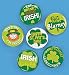 St Patrick Day Decorations 4 Dozen Mini Shamrock Buttons
