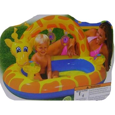 Fresh Giraffe Splash Baby Pool