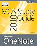 MOS 2010 study guide for Microsoft OneNote