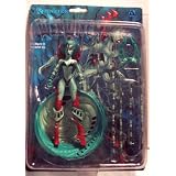 WEBWITCH * GREEN VARIANT * Avatar Press 7 Inch RENDITION 1998 Action Figure & Accessories ~ Rendition