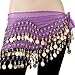 BELLYLADY 158 Gold Coins Belly Dance Hip Scarf Vogue Style, Christmas Gift idea LAKEBLUE1