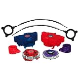 Beyblade Metal Fusion Battletop Faceoff - Red Horn Uppercut (H145SD + 100HF)