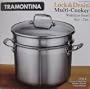 8 Quart Multi Cooker Pasta Lock & Drain 3 in 1 Stock Pot Set