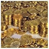 Gold Coins (144 Pc) -Plastic Toy Coins for Pirate Parties!