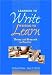 Books : Learning To Write, Writing To Learn: Theory And Research In Practice