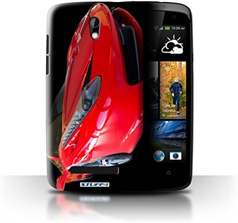 STUFF4 Phone Case / Cover for HTC Desire 500 / 458/Head Light Design / Ferrari Collection