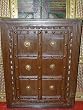Brass Clad Antique Wooden Window Shutter From India