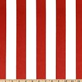 54'' Wide Premier Prints Canopy Stripe Lipstick Fabric By The Yard