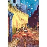 The Caf&Atilde;&copy; Terrace on the Place du Forum, Arles, at Night, c.1888 Poster Print by Vincent van Gogh, 24x36