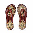 Handmade, Handpainted "Dew Good" Flip Flop