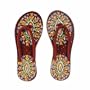 Handmade, Handpainted "Dew Good" Flip Flop