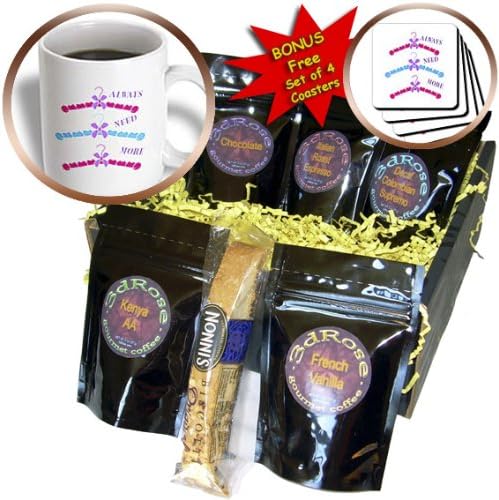 cgb_62227_1 Florene Decorative - 3 Cute Hangers For A Girl Needs Alot Of These - Coffee Gift Baskets - Coffee Gift Basket