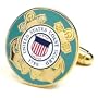 US Coast Insignia Military Guard Cufflinks Cuff Links