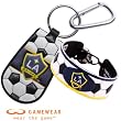 Los Angeles Galaxy Classic Soccer Bracelet and Los Angeles Galaxy Classic Soccer Keychain