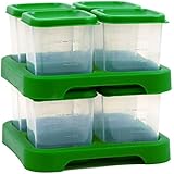 green sprouts Fresh Baby Food Unbreakable Cubes, Green, 8 Count