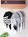VERO MONTE 4 Pairs Womens No Show Athletic Socks Cotton Liners Non-Slip Grips