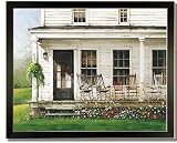 Front Porch Rockers Antique Decor Country Framed Print