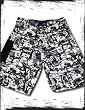 SRH Clothing Mens TATTS BOARD Shorts